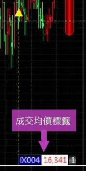 顯示成交均價標籤